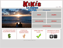 Tablet Screenshot of kiki.com.mx